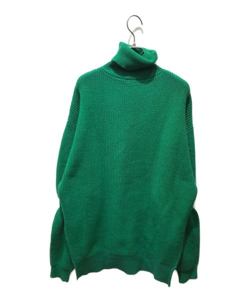PAMEO POSE（パメオポーズ）PAMEO POSE (パメオポーズ) Gourd Sleeve Sweater　2321526005 グリーン サイズ:Fの古着・服飾アイテム