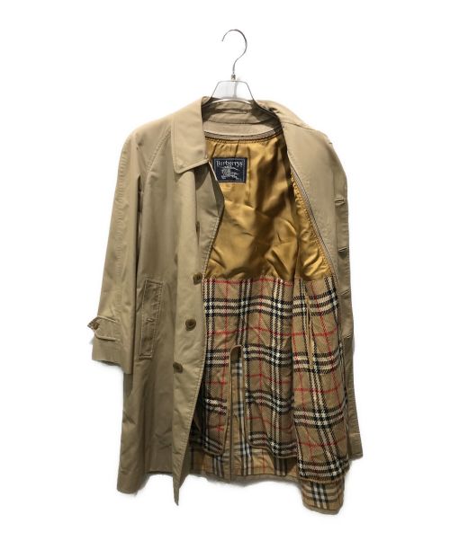 Burberry's（バーバリー）Burberry's (バーバリーズ) ライナー付ステンカラーコート ベージュ サイズ:記載無しの為実寸参照の古着・服飾アイテム