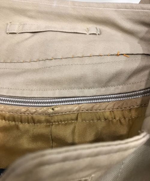 Burberry's（バーバリー）Burberry's (バーバリーズ) ライナー付ステンカラーコート ベージュ サイズ:記載無しの為実寸参照の古着・服飾アイテム