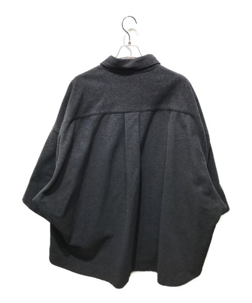 ROTOL（ロトル）ROTOL (ロトル) KSDK CPO H/S SHIRT-MELTON　R13SEM17 グレー サイズ:3の古着・服飾アイテム