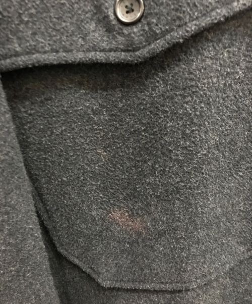 ROTOL（ロトル）ROTOL (ロトル) KSDK CPO H/S SHIRT-MELTON　R13SEM17 グレー サイズ:3の古着・服飾アイテム