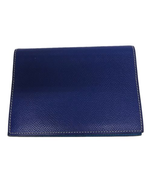 HERMES（エルメス）HERMES (エルメス) アジェンダPM　□P□Q42 ブルーの古着・服飾アイテム