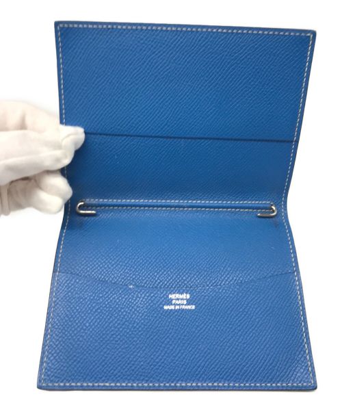 HERMES（エルメス）HERMES (エルメス) アジェンダPM　□P□Q42 ブルーの古着・服飾アイテム