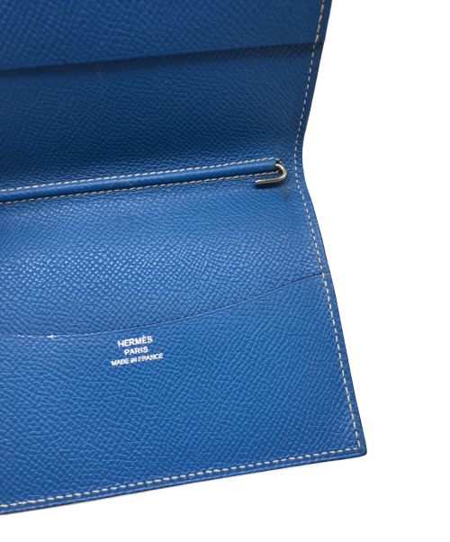 HERMES（エルメス）HERMES (エルメス) アジェンダPM　□P□Q42 ブルーの古着・服飾アイテム