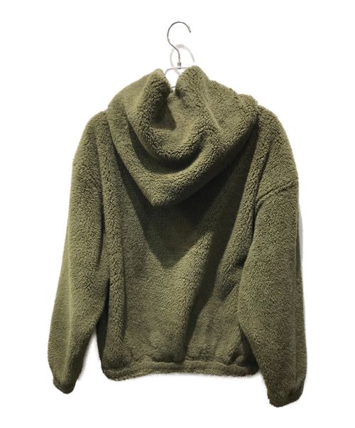 YSTRDY'S TMRRW（イエスタデイズトゥモロウ）YSTRDY'S TMRRW (イエスタデイズトゥモロウ) FLEECE BAGGY PARKA YT-C0301 カーキ サイズ:Mの古着・服飾アイテム