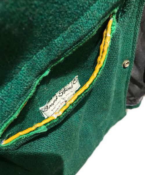 HATCHERS（ハッチャーズ）HATCHERS (ハッチャーズ) ヴィンテージスタジャン 50s-60s グリーン サイズ:記載無しの為実寸参照の古着・服飾アイテム