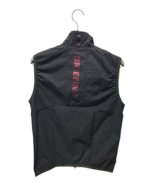 BRIEFING（ブリーフィング）BRIEFING (ブリーフィング) MS WIND VEST　BRG221M41 ブラック サイズ:Sの古着・服飾アイテム