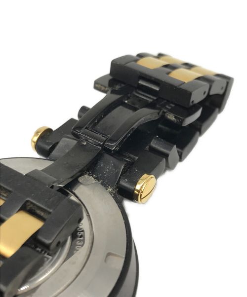 VERSACE（ヴェルサーチェ）VERSACE (ヴェルサーチェ) V-RACE DUAL TIME　VEBV00619 ブラックの古着・服飾アイテム