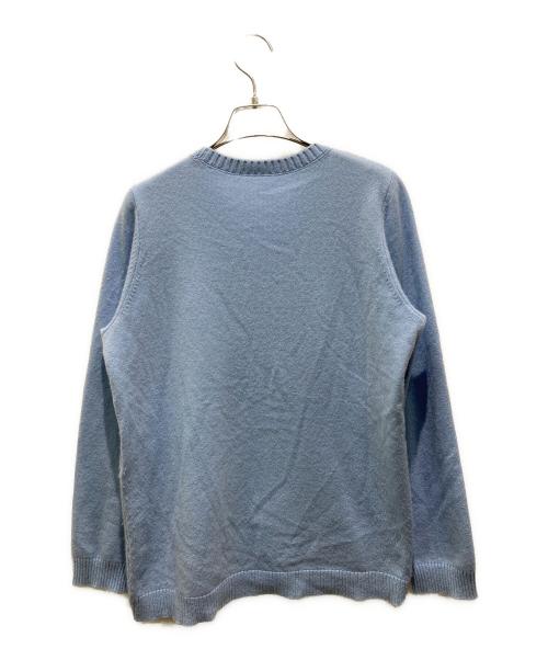 LELIAN（レリアン）LELIAN (レリアン) カシミヤニット ブルー サイズ:11の古着・服飾アイテム