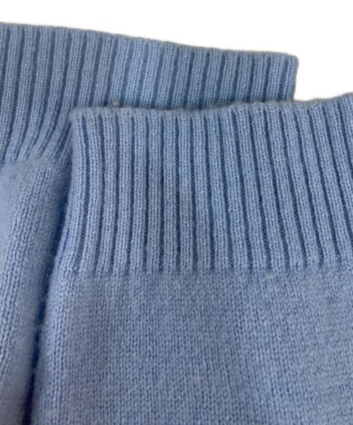 LELIAN（レリアン）LELIAN (レリアン) カシミヤニット ブルー サイズ:11の古着・服飾アイテム