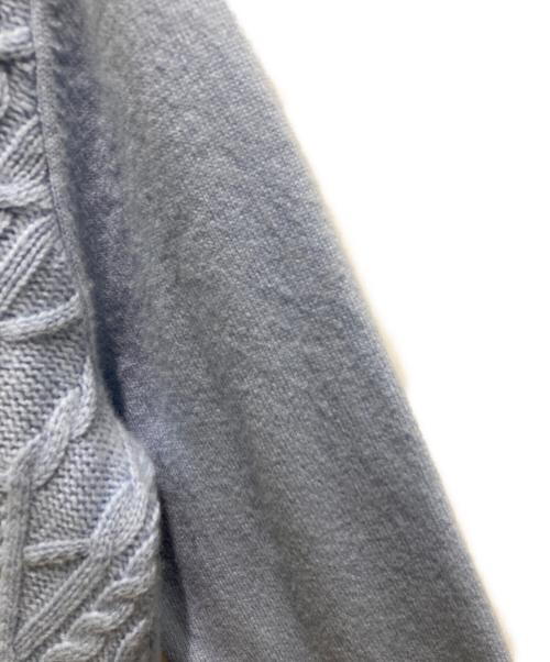 LELIAN（レリアン）LELIAN (レリアン) カシミヤニット ブルー サイズ:11の古着・服飾アイテム