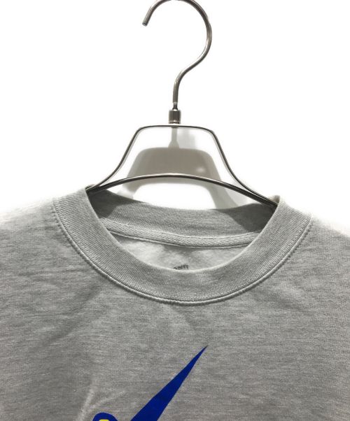 anti social social CLUB（アンチソーシャルソーシャルクラブ）anti social social CLUB Hysteric Glamour (ヒステリックグラマー) Crewneck Sweatshirt　SS3000P　20SS 代理店表記無し グレー サイズ:XLの古着・服飾アイテム