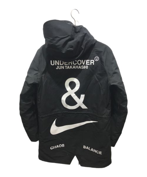 UNDERCOVER（アンダーカバー）UNDERCOVER (アンダーカバー) NIKE (ナイキ) 3レイヤー フィッシュテール パーカ　CD7523-010 ブラック サイズ:Sの古着・服飾アイテム
