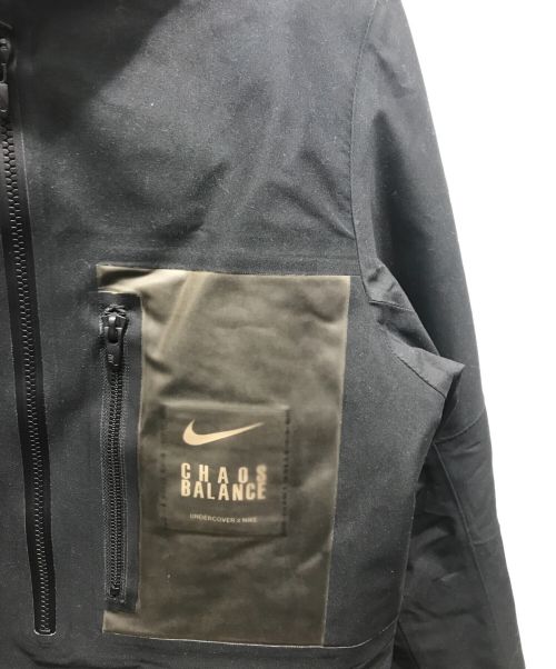 UNDERCOVER（アンダーカバー）UNDERCOVER (アンダーカバー) NIKE (ナイキ) 3レイヤー フィッシュテール パーカ　CD7523-010 ブラック サイズ:Sの古着・服飾アイテム