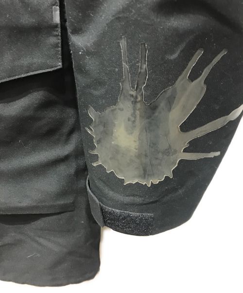 UNDERCOVER（アンダーカバー）UNDERCOVER (アンダーカバー) NIKE (ナイキ) 3レイヤー フィッシュテール パーカ　CD7523-010 ブラック サイズ:Sの古着・服飾アイテム
