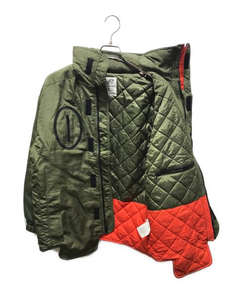 NEW BALANCE（ニューバランス）NEW BALANCE (ニューバランス) Salehe Bembury (サリーベンバリー) INTEL JACKET　MJ11563 オリーブ サイズ:Sの古着・服飾アイテム