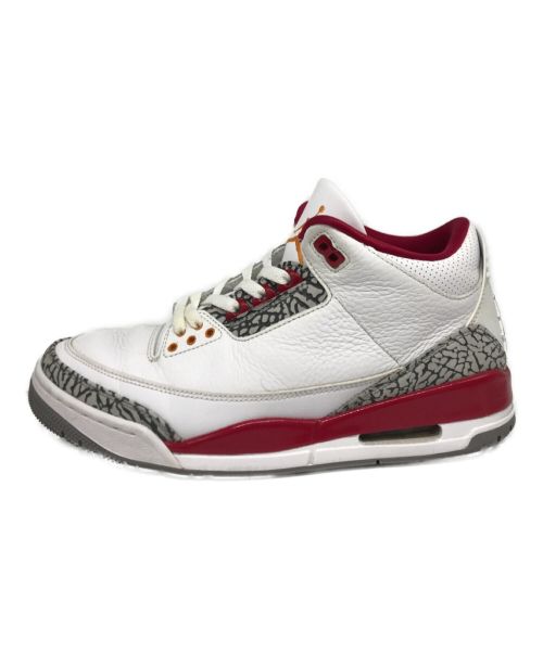 NIKE（ナイキ）NIKE (ナイキ) エア ジョーダン 3 レトロ　CT8532-126 ホワイト サイズ:28cmの古着・服飾アイテム