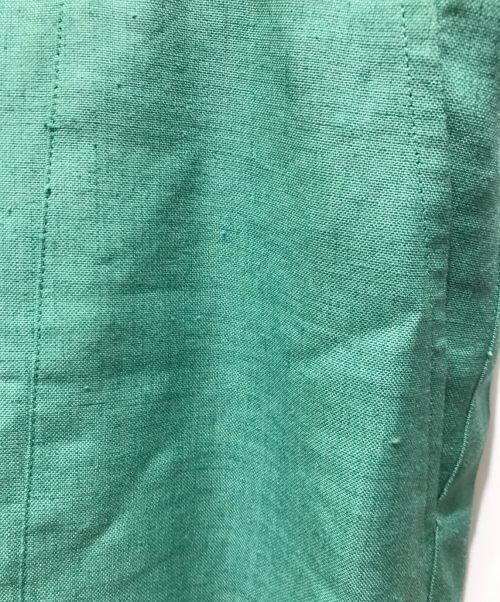 TOMORROWLAND .B（トゥモローランド ビー）TOMORROWLAND .B (トゥモローランド ビー) ドローストリングベイカーパンツ グリーン サイズ:34の古着・服飾アイテム