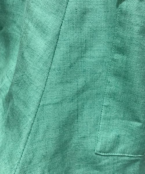 TOMORROWLAND .B（トゥモローランド ビー）TOMORROWLAND .B (トゥモローランド ビー) ドローストリングベイカーパンツ グリーン サイズ:34の古着・服飾アイテム