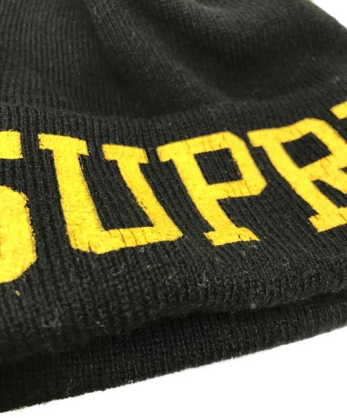 SUPREME（シュプリーム）SUPREME (シュプリーム) New Era (ニューエラ) Varsity Beanie ブラックの古着・服飾アイテム