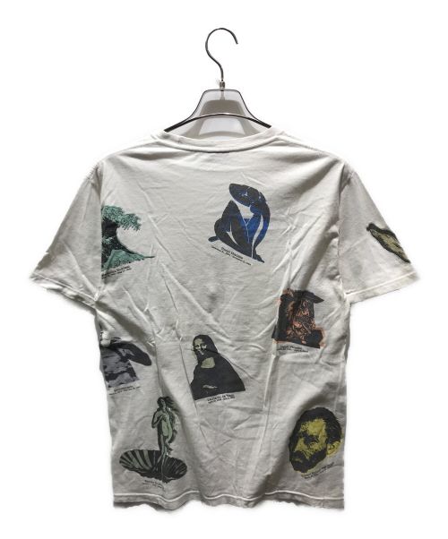 stussy（ステューシー）stussy (ステューシー) プリントTシャツ ホワイト サイズ:Mの古着・服飾アイテム