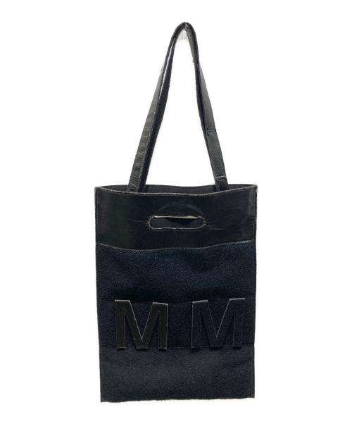MM6 Maison Margiela（エムエムシックスメゾンマルジェラ）MM6 Maison Margiela (エムエムシックスメゾンマルジェラ) マジックテープショルダーバッグ　S54WG0018 ブラックの古着・服飾アイテム