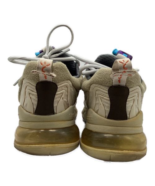 NIKE（ナイキ）NIKE (ナイキ) CACTUS (カクタス) AIR MAX 270 React ENG Travis Scott Cactus Trails CT2864-200 ベージュ サイズ:26.5cmの古着・服飾アイテム