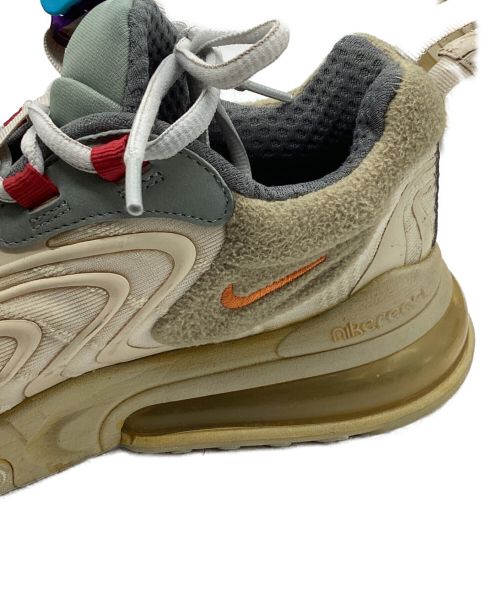 NIKE（ナイキ）NIKE (ナイキ) CACTUS (カクタス) AIR MAX 270 React ENG Travis Scott Cactus Trails CT2864-200 ベージュ サイズ:26.5cmの古着・服飾アイテム