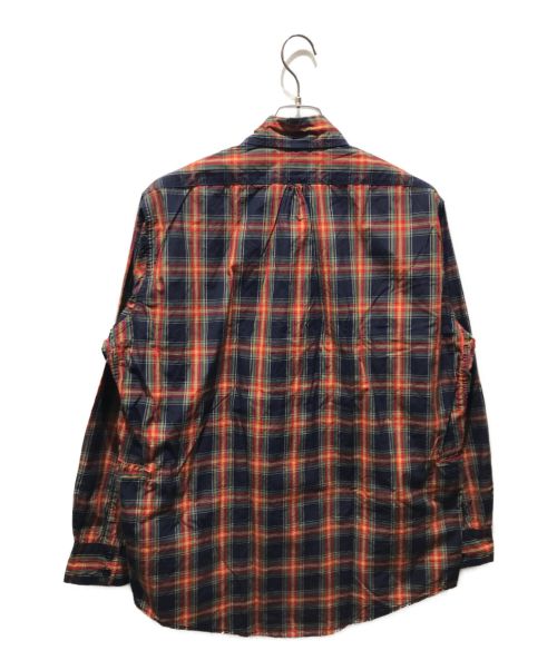 SASSAFRAS（ササフラス）SASSAFRAS (ササフラス) WHEEL BARROW SHIRT レッド サイズ:Lの古着・服飾アイテム