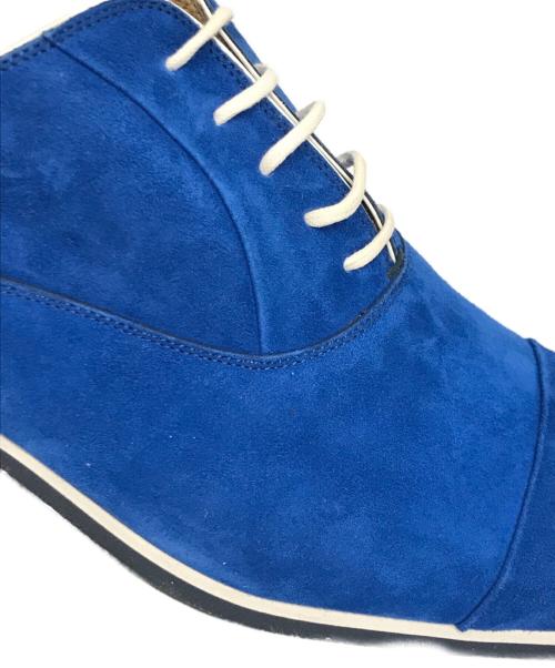 FRATELLI BORGIOLI（フラテッリ ボルジョーリ）FRATELLI BORGIOLI (フラテッリ ボルジョーリ) スウェードシューズ　83009 ブルー サイズ:9の古着・服飾アイテム
