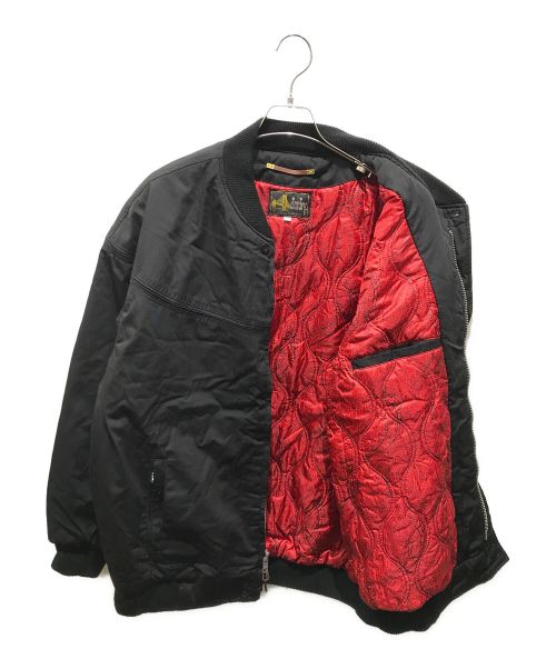 DERBY OF SAN FRANCISCO（ダービーオブサンフランシスコ）DERBY OF SAN FRANCISCO (ダービーオブサンフランシスコ) ダービージャケット ブラック サイズ:3XLの古着・服飾アイテム