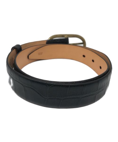 J&M DAVIDSON（ジェイ＆エム デヴィッドソン）J&M DAVIDSON (ジェイ＆エム デヴィッドソン) レザーベルト ブラック サイズ:34/85の古着・服飾アイテム