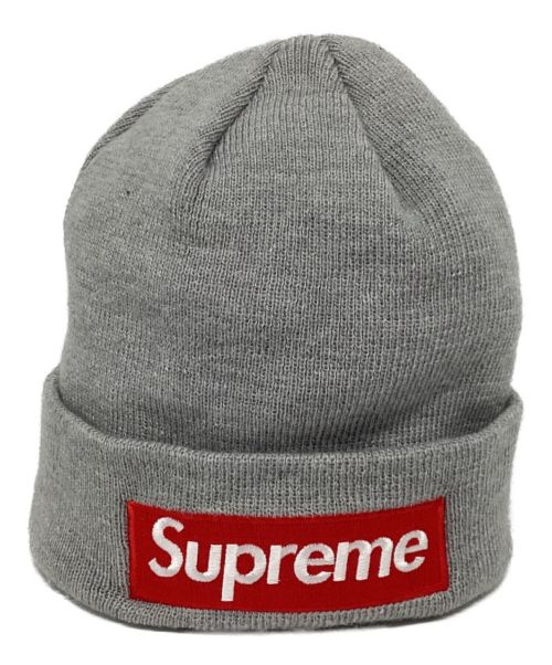 SUPREME（シュプリーム）SUPREME (シュプリーム) New Era (ニューエラ) Box Logo Beanie グレーの古着・服飾アイテム