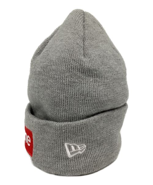 SUPREME（シュプリーム）SUPREME (シュプリーム) New Era (ニューエラ) Box Logo Beanie グレーの古着・服飾アイテム