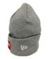 SUPREME (シュプリーム) New Era (ニューエラ) Box Logo Beanie グレー：8000円