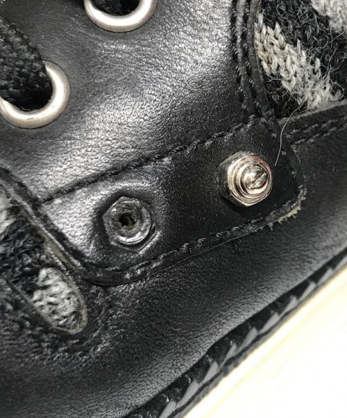 LOUIS VUITTON（ルイ ヴィトン）LOUIS VUITTON (ルイ ヴィトン) ジャガードウール ハイカットスニーカー ブラック×グレー サイズ:6 1/2の古着・服飾アイテム