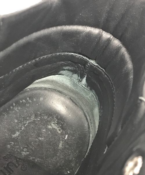 LOUIS VUITTON（ルイ ヴィトン）LOUIS VUITTON (ルイ ヴィトン) ジャガードウール ハイカットスニーカー ブラック×グレー サイズ:6 1/2の古着・服飾アイテム