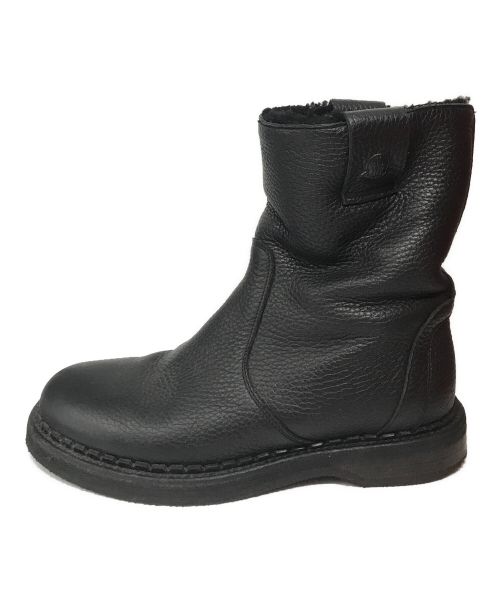 MONCLER（モンクレール）MONCLER (モンクレール) ムートンブーツ　BH176566LMGC ブラック サイズ:40の古着・服飾アイテム