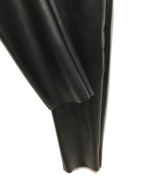 HYKE（ハイク）HYKE (ハイク) エコレザーパンツ　182-13146 ブラック サイズ:2の古着・服飾アイテム