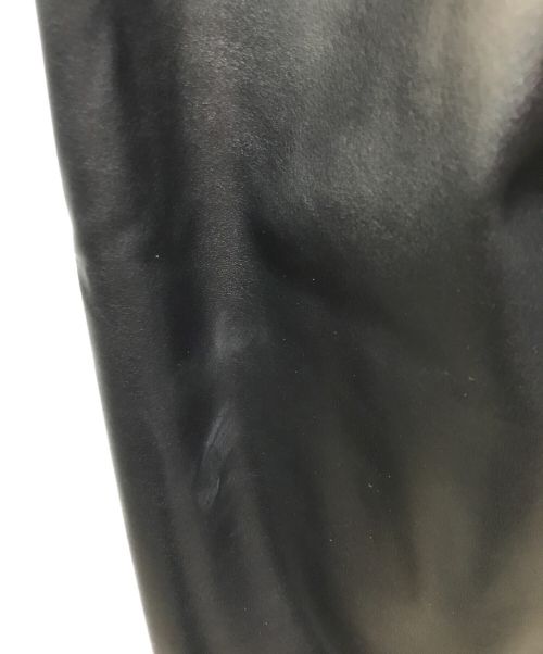 HYKE（ハイク）HYKE (ハイク) エコレザーパンツ　182-13146 ブラック サイズ:2の古着・服飾アイテム