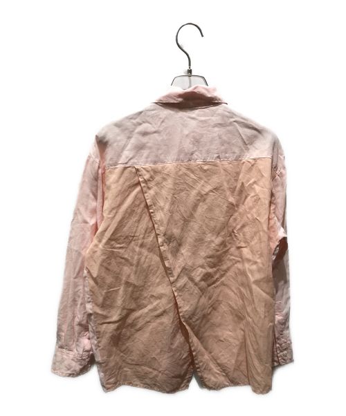 GALLARDA GALANTE（ガリャルダガランテ）GALLARDA GALANTE (ガリャルダガランテ) バックスリットリネンシャツ ピンク サイズ:Fの古着・服飾アイテム