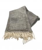 LAPUAN KANKURITラプアンカンクリ）の古着「ポケットショール」｜グレー