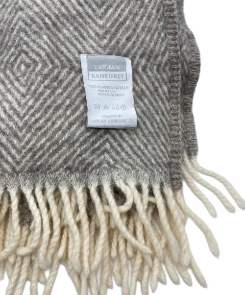 LAPUAN KANKURIT（ラプアンカンクリ）LAPUAN KANKURIT (ラプアンカンクリ) ポケットショール グレーの古着・服飾アイテム