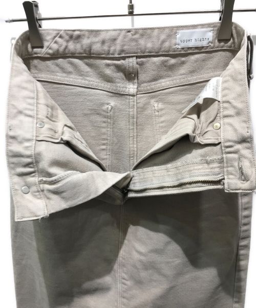 upper hights（アッパーハイツ）upper hights (アッパーハイツ) IENA (イエナ) 別注 THE CAMPBELLスカート　8612051-SND ベージュの古着・服飾アイテム