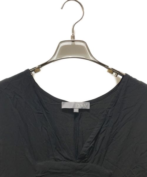 TYSA（タイサ）TYSA (タイサ) V/N Maxi Dress　L'Appartement取扱　20-040-570-0016-3-0 ブラック サイズ:00の古着・服飾アイテム