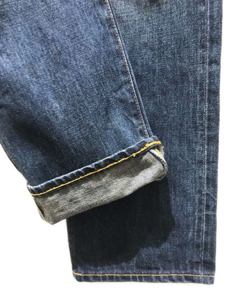 RRL（ダブルアールエル）RRL (ダブルアールエル) LOW STRAIGHT JEANS　782504846001 ブルー サイズ:28の古着・服飾アイテム