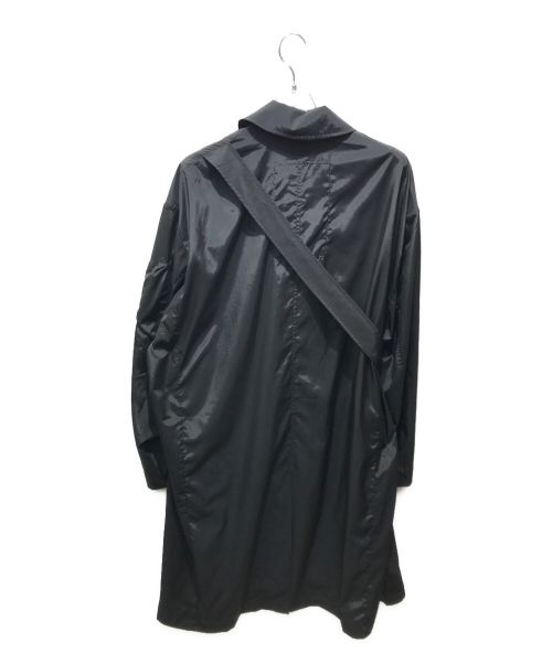 Random Identities（ランダムアイデンティティーズ）Random Identities (ランダムアイデンティティーズ) SATIN OVEWCOAT　971669 ブラック サイズ:XSの古着・服飾アイテム