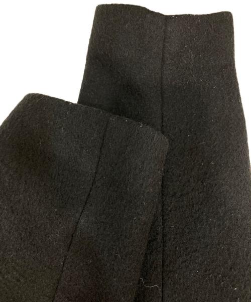 ENFOLD（エンフォルド）ENFOLD (エンフォルド) 圧縮ビーバーキルティングAラインコート ブラック サイズ:38の古着・服飾アイテム