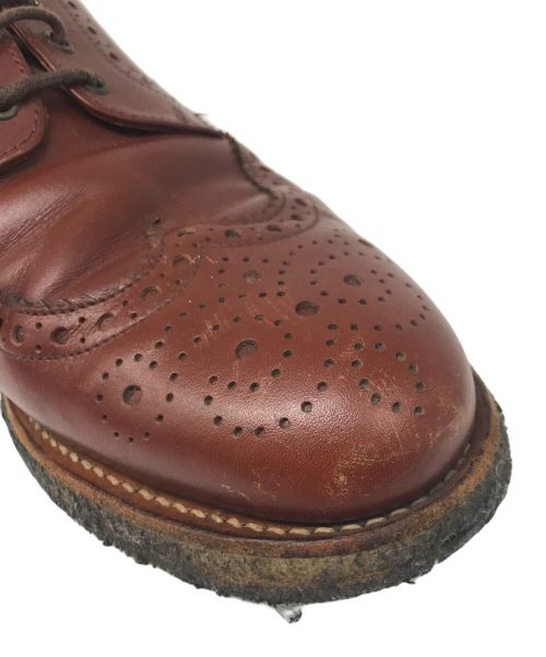 SANDERS（サンダース）SANDERS (サンダース) SILAS (サイラス) ウィングチップシューズ　9013T ブラウン サイズ:9の古着・服飾アイテム