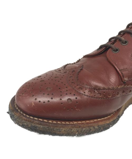 SANDERS（サンダース）SANDERS (サンダース) SILAS (サイラス) ウィングチップシューズ　9013T ブラウン サイズ:9の古着・服飾アイテム
